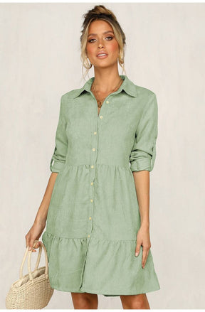 Vestido Chemise Rihanna Verde / P