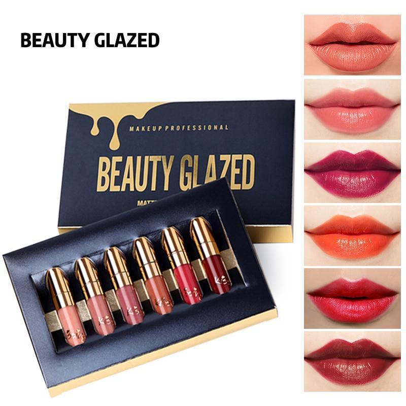 Batom Longa Duração Glazed® (Kit 06 Unidades) - Atique Store